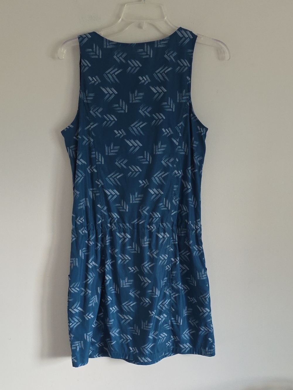 TOAD&CO | Gemma Dress Teal Blue Green Sleeveless Travel Sz S - Picture 5 of 5